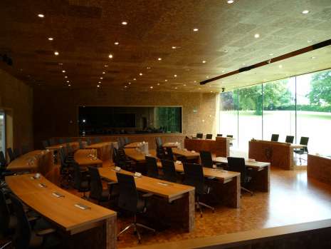 Plenary room of the German-speaking Community Parliament